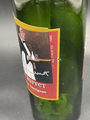 Guy Buffet Cellars 2002 Cabernet Sauvignon Empty Bottle Artwork by Guy Buffet