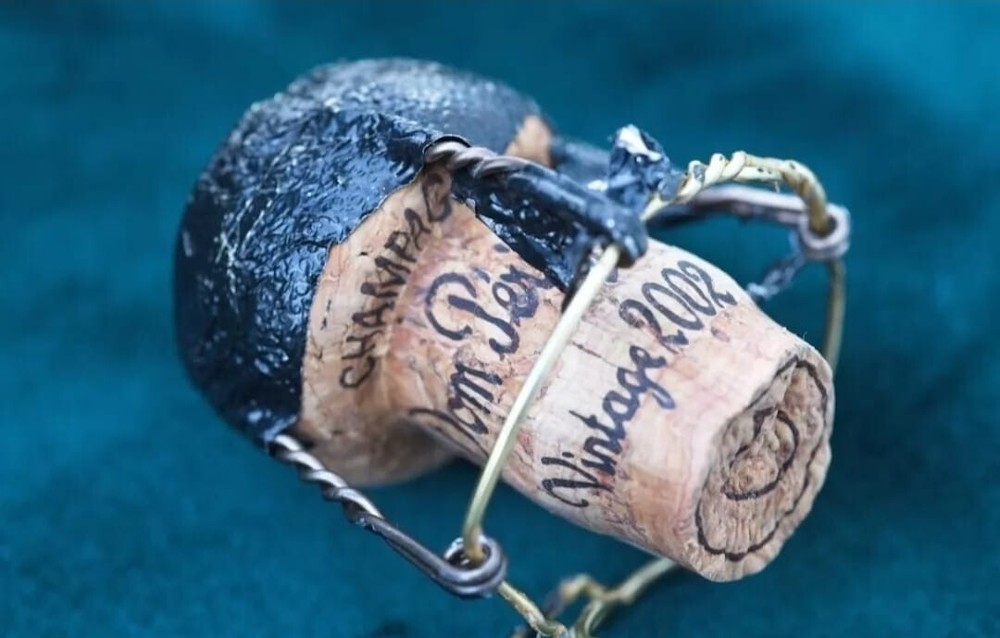 1 Empty dom perignon Cork, NO Bottle Just Cork ,LIKE IN THE PICTURES, NO Paper