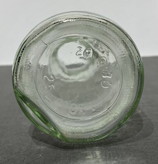 2 Vtg Embossed Paul Masson “Since 1852” Carafe Decanter Glass Wine/Milk Bottles.