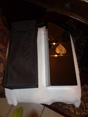 Champagne ARMAND DE BRIGNAC Limited Edition Black Lacquer Box Black Sleeve Cover