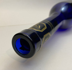 Cobalt Blue Magnotta Riesling Icewine Bottle Empty 2002 Limited Edition Canada