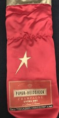 Rare Vintage Piper-Heidsieck Champagne Cooler Bag Red-Gold