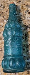11&Prime; Vintage Morey Mallorca Distillerias Wine Bottle Embossed Grapes With Cork