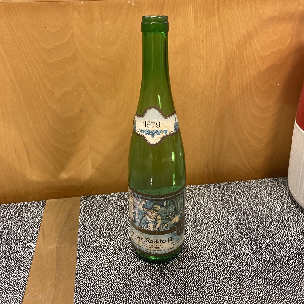 1979 Mehringer Zellerberg Auslese Mosel Saar Ruwer empty Wine Bottle W Germany