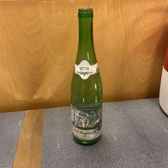 1979 Mehringer Zellerberg Auslese Mosel Saar Ruwer empty Wine Bottle W Germany