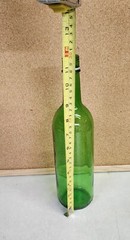 Vintage 4/5 Quart Green Wine Bottle 12&Prime; Tall 73 Marked
