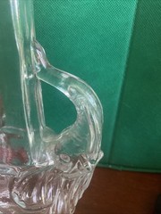 Vintage Collectors Elephant Wine Glass Bottle made In Italy MCM