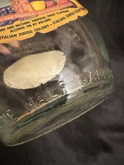 Vintage 1970 Italian Swiss Colony Bali Hai Half Gallon Wine Bottle w/ Cap