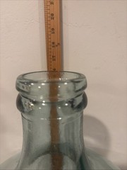 Vidrios San Miguel Large 3 1/2 Gallon Glass Cabernet Wine Carboy Jug 9 Lbs