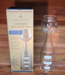 New American Vintage Over-sized Wine Glass Bottle