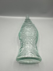 Vintage Italian Cevin Glass Fish Chianti Wine Bottle 75cl 3VEA78 Beach Decor