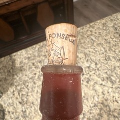 Lancers Rosé Wine 750 ml Brown Ceramic Bottle Portugal w/ Cork EMPTY