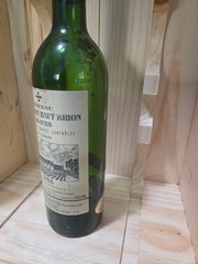 1985 Chateau LA MISSION HAUT BRION, Graves, Empty Bottle (Boutielle Vide)