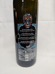 Empty Stella Rosa Black Bottle Day Of The Dead Limited Edition 1500ML