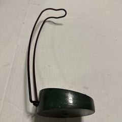 Robert Mondavi Wine Bottle Display Stand 14&Prime; tall Dark Green Wood & Metal