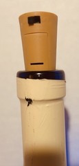 2013 Cobalt Blue 19” German Glass Johann Falkenburg Riesling Wine Bottle Light