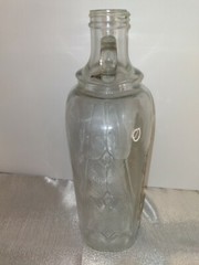 Vintage Barberton Ohio Frank Krancz Half Gallon Glass Wine Bottle