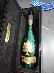 Armand de Brignac Ace of Spades Brut GREEN Champagne – Empty Bottle Box Bag