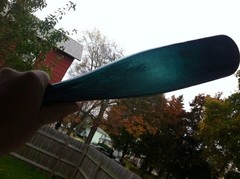 Rare Antique Wine Handtooled « Teal Blue » COLOR!!