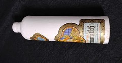 VTG 1960s/70s Beameister Liebfraumilch white Stoneware Bottle with lables