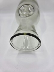 2 Vintage Paul Masson carafes/ 1 etched/1 plain marked since 1852