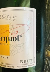 Vueve Clicquot Rose Champagne Bottle EMPTY 1.5 Liter France Collectible