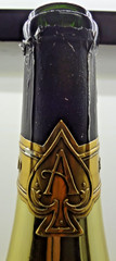 6.0L 6-Litre Empty ARMAND DE BRIGNAC BRUT CHAMPAGNE ACE OF SPADES Bottle « READ »