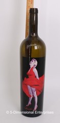 Marilyn Monroe – 2004 RED DRESS Napa Valley Red Wine MAGNUM Empty Bottle 2010