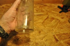 Vintage 4/5s qt Morgan David Wine Bottle, Screw top, No Label. see Pictures