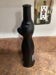 2023 Black Cat Empty Riesling Wine Bottle By Rheinhessen