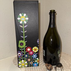 Dom Perignon Limited Edition by Takashi Murakami 2015 Artwork Box Bottle & Cork