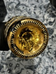 Armand de Brignac Ace of Spades Champagne Bottle & Wooden Display Case EMPTY