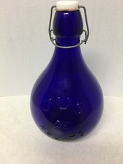 Vintage Casadis Milano LT2 Cobalt Blue « Jus De Fruits » Glass Jug-2 Liter