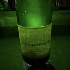 RARE DISPLAY LARGE Veuve Clicquot Champagne Empty Wine Bottle CORKED 19”