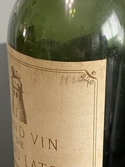 Grand Vin De Chateau Latour Pauillac-Medoc 1955 Empty Bottle No Cork