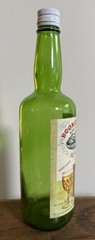 BOONE&rsquo;S FARM 4/5 qt Early Settler Brand Apple Wine Glass Bottle w Screw On Cap