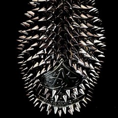 Armand de Brignac Studs Decoration Empty Bottle Color Silver Gunmetal Toge-mand