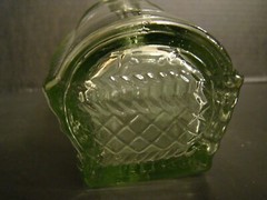 London (Ontario) Winery 1966 Glass Bottle In Basket Wine Bottle
