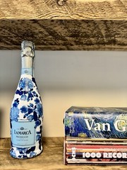 Custom Floral Prosecco Bottle – 350 ml