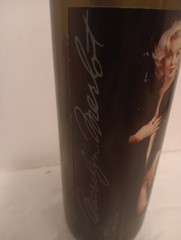 Marilyn Monroe Merlot 1999 Napa Valley Empty Wine Bottle