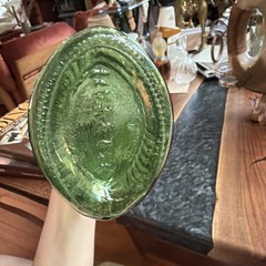 Italy-Green Fish Wine Bottle Soave Pescevino 1992