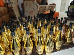 100 empty champagne bottle 60 ace +40 dom 750ml