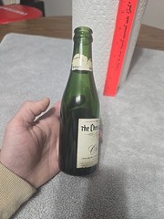 Vintage 1950s Christian Brothers Champagne Brut Green Glass Bottle! Rare To Find