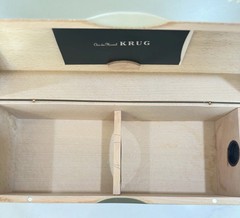 Krug Clos du Mesnil 1995 Empty Wooden Champagne Presentation Box Case Authentic