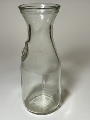 Vintage Wine Carafe Paul Masson Glass Since 1852 Single 7”