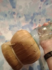 Beautiful Collectors Twisty Design Wine Bottle