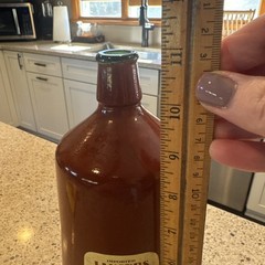 VINTAGE Lancers Imported Lancers Vin Rose Wine Bottle Product of Portugal Empty