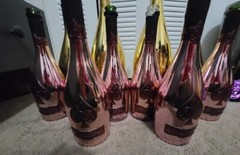 4 ACE OF SPADES ROSE (ARMAND DE BRIGNAC) 750ML EMPTY NO Box