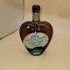 Vintage Wine Bottle PAUL MASSON RARE FLOR SHERRY Curve’e 101F. Saratoga CA