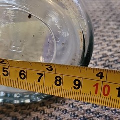 Vtg Glass Brotherhood Wine Co Bottle Empty Quart Liquor Bottle 12.5&Prime;W/stopper